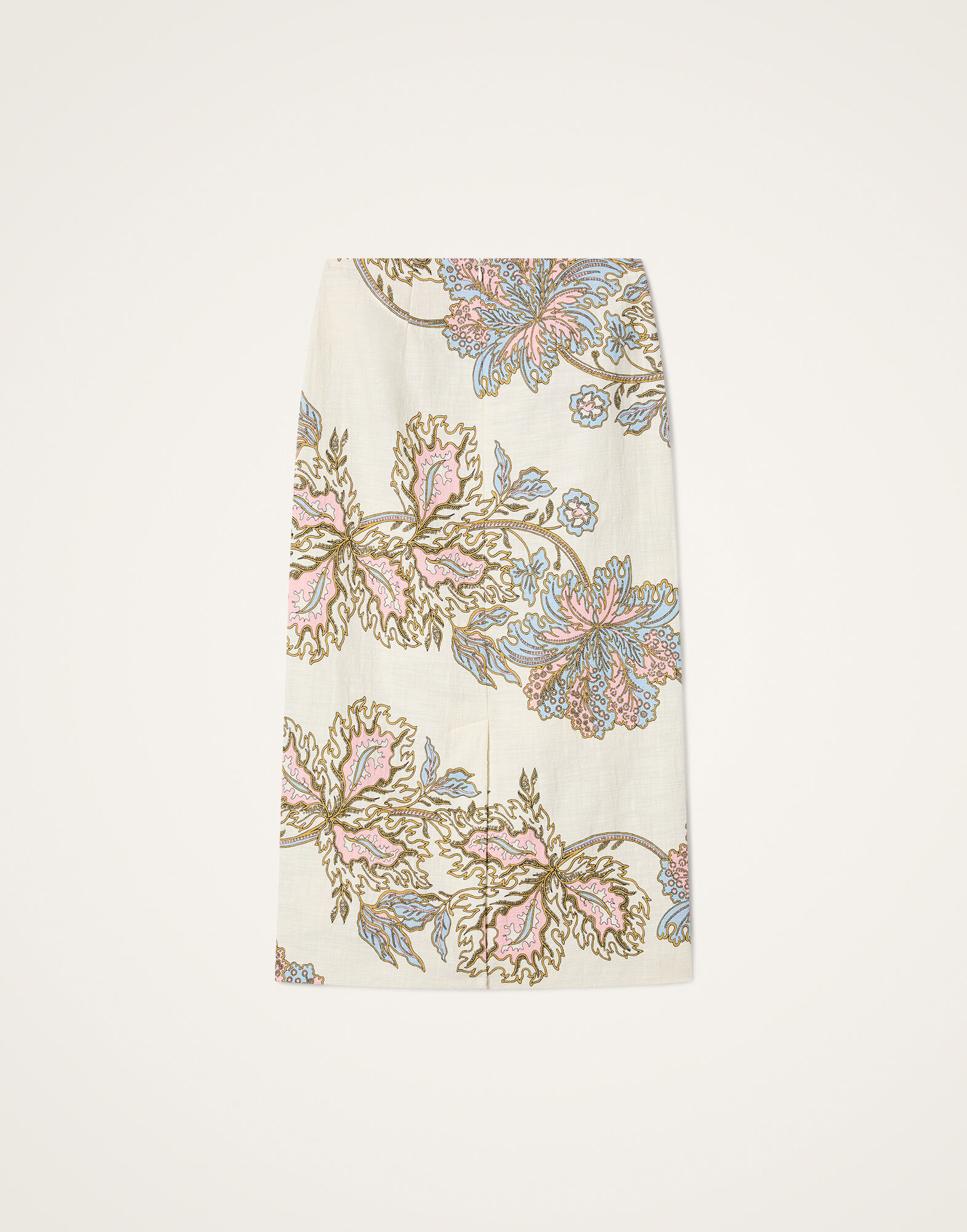 La DoubleJ Pencil Skirt Swathe Ivory SKI0022COT005SWA03WH04