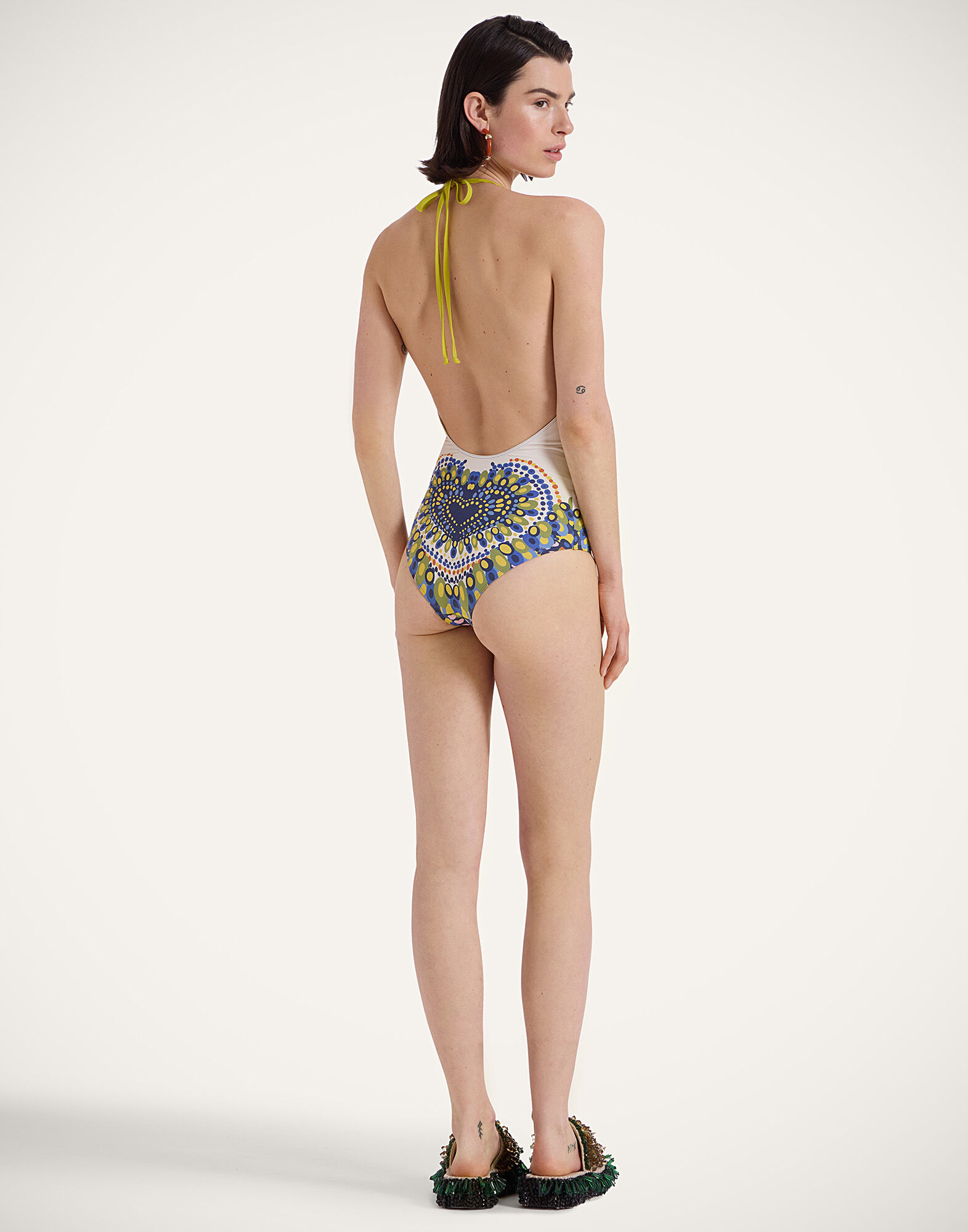 La DoubleJ Sexy Swimsuit Chakra Plac&eacute;e Multicolor SWI0091LYC006CHA05MU01