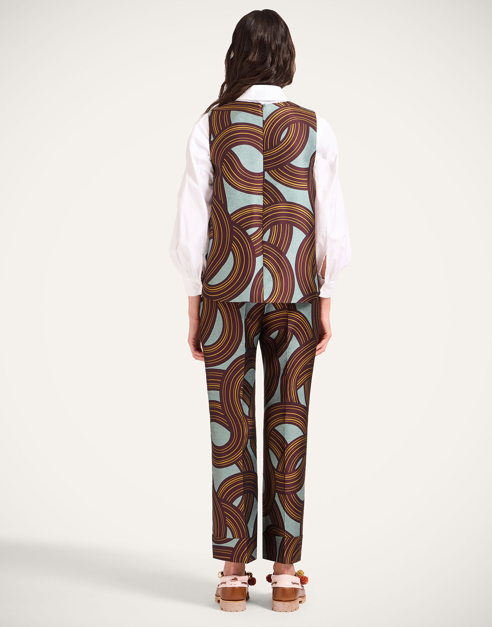 La DoubleJ Hendrix Pants Montecarlo Dusty Blue TRO0014JCQ097MTC02BU13