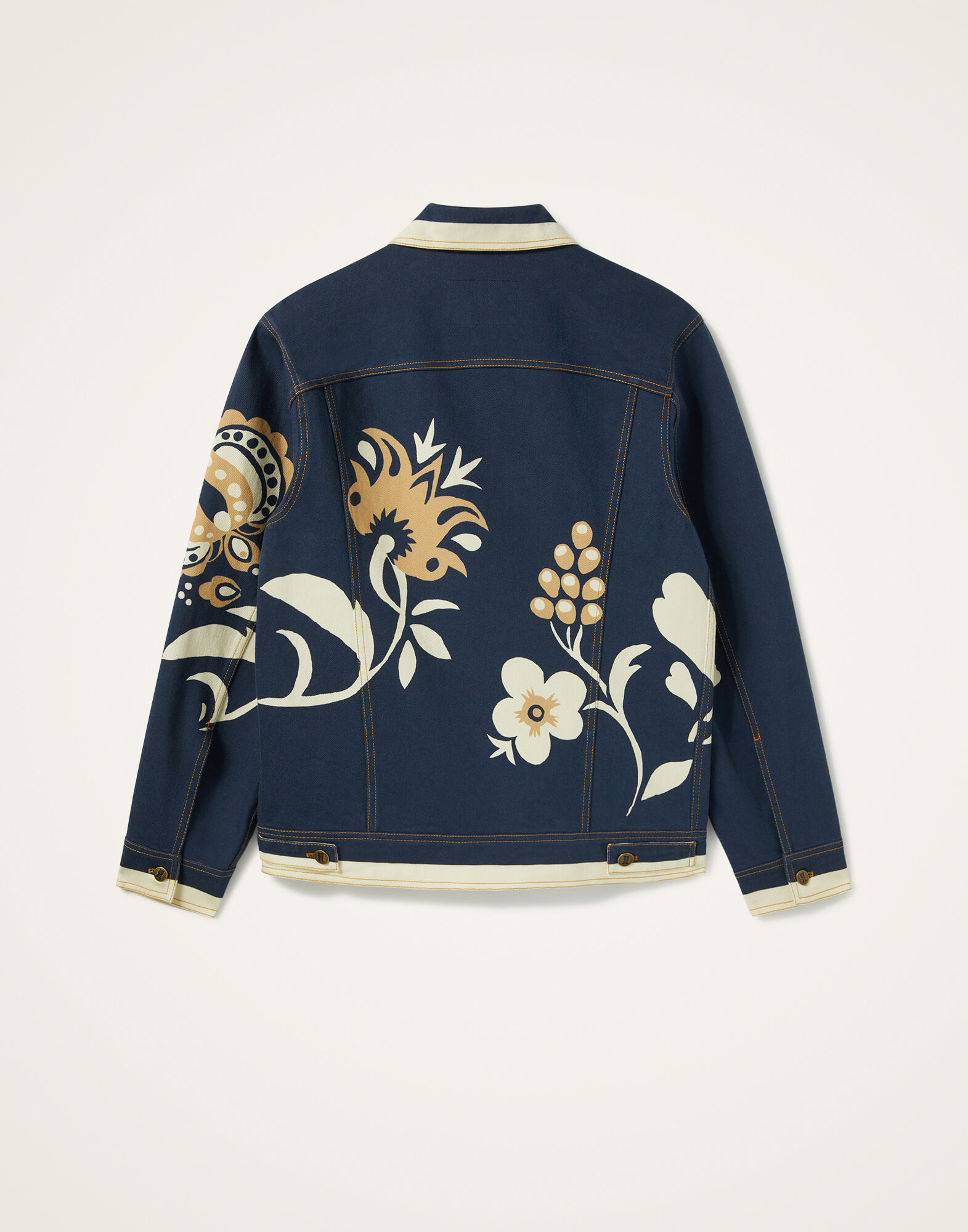 La DoubleJ JJ Jean Jacket Selva Plac&eacute;e Blue JAC0070DEN001SEL07BU03