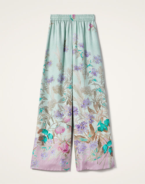 La DoubleJ Palazzo Pants Heath Placée Mint TRO0003SIL001HEA02GR11