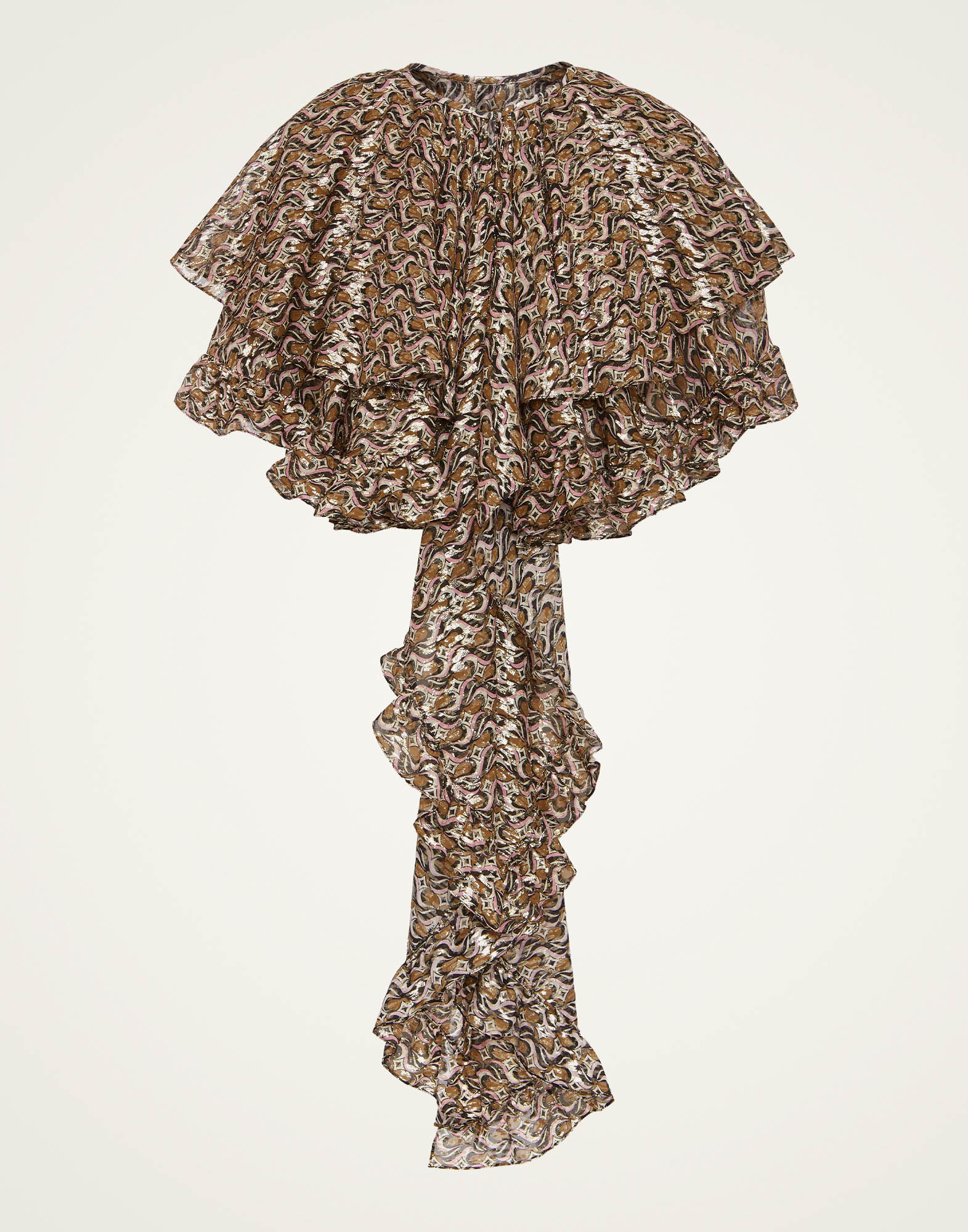 La DoubleJ Ball Drop Mini Cape Jive Pink SCA0056FCP006JIV01PI01