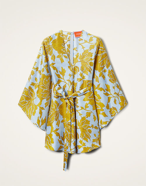 La DoubleJ Mini Magnifico Dress Tangle Light Blue DRE0561SIL001TAN01BU01