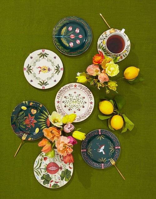 La DoubleJ Dessert Plates Set of 6 Mix DIS0062CER001HLE0007