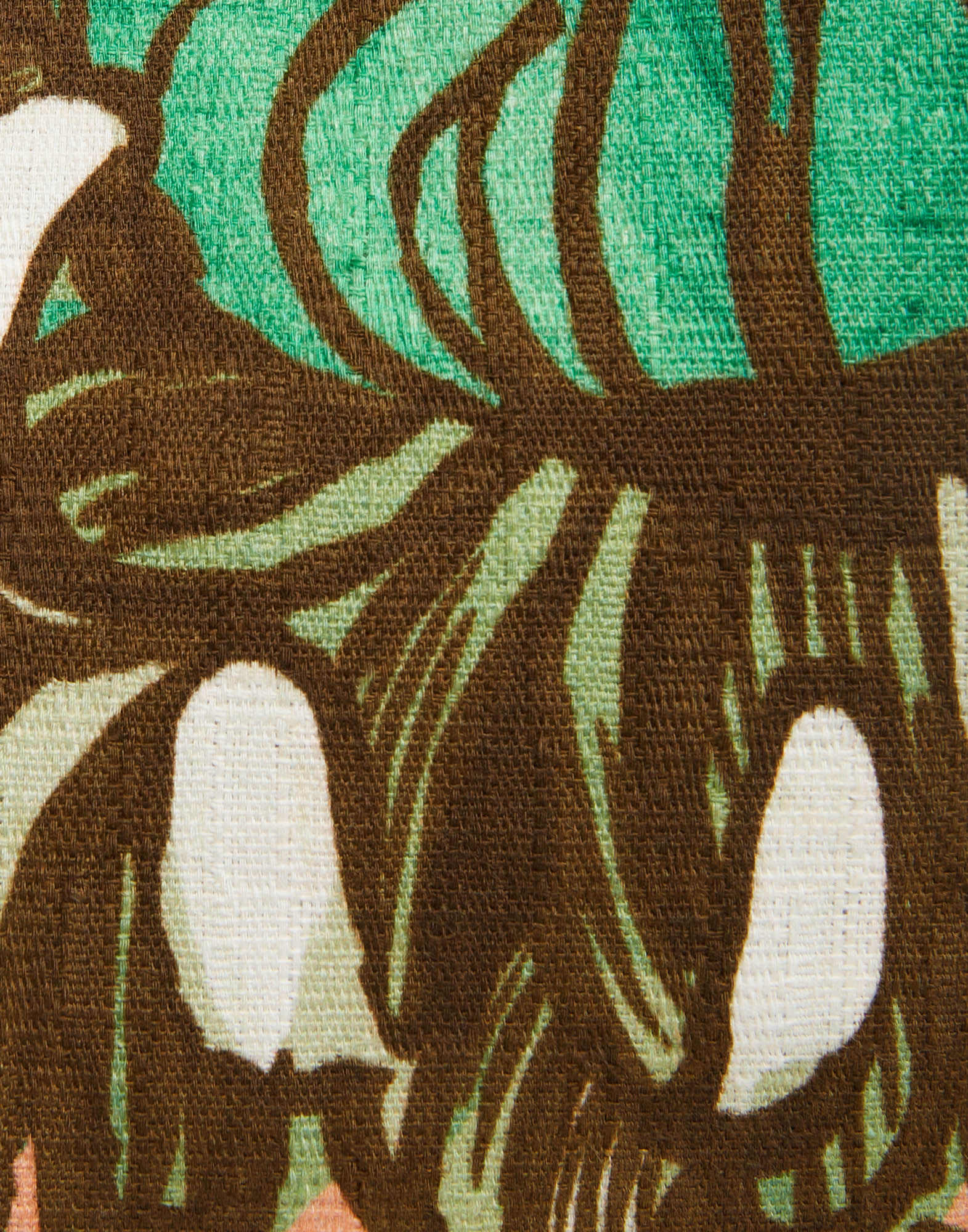 La DoubleJ Hand Pochette Anemone Pink BAG0002COT005ANE02GR05