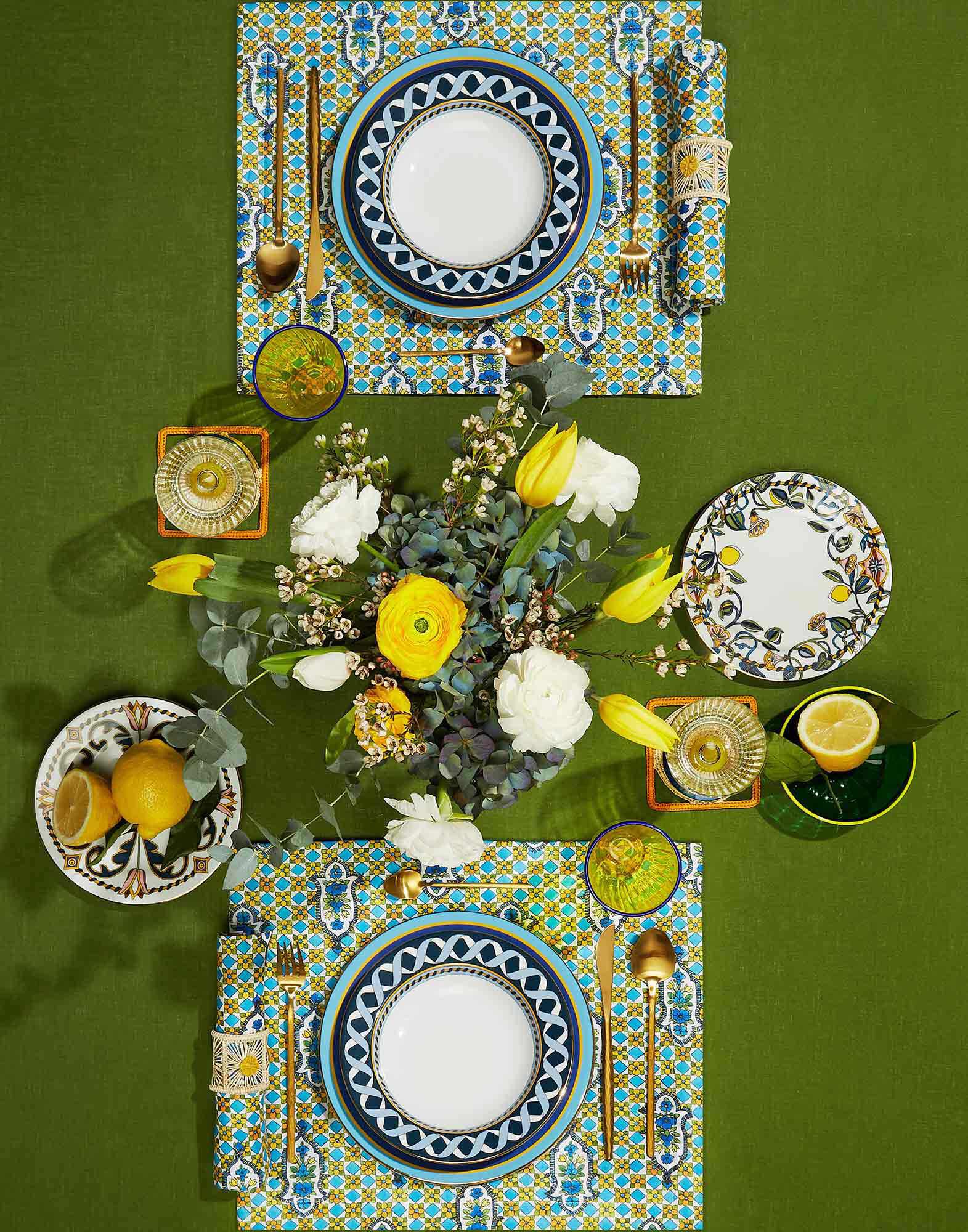 La DoubleJ Placemat Set Of 2 Santachiara TBM0001LIN001SNT0001