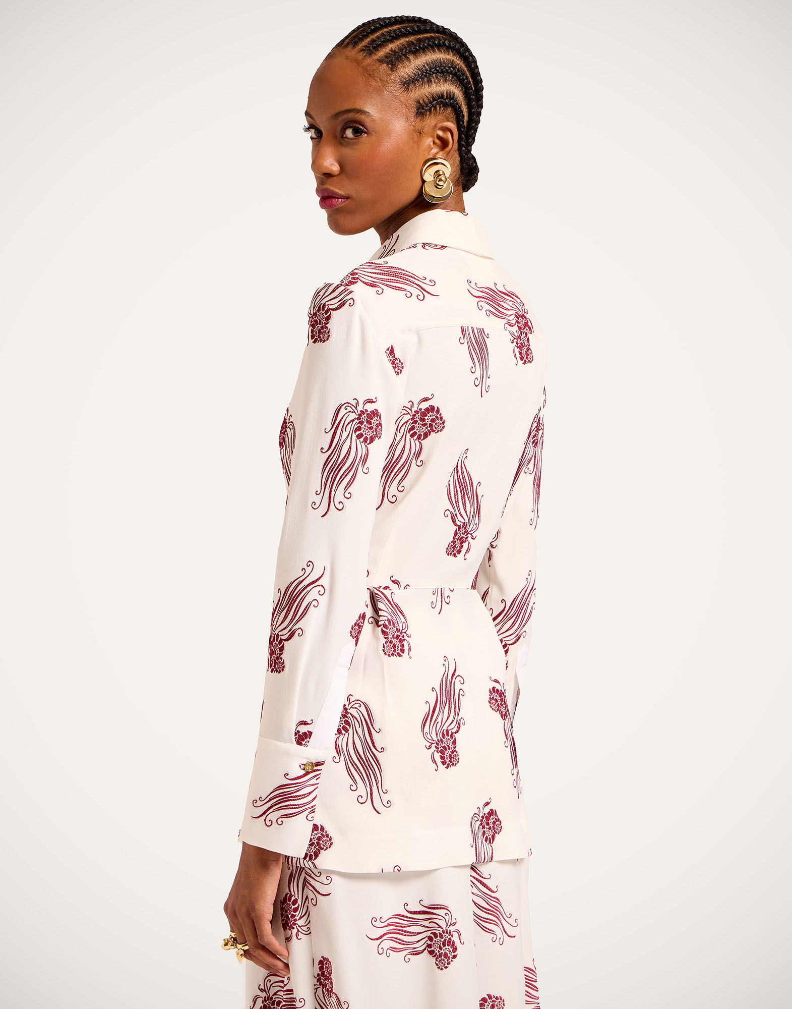 La DoubleJ Iris Shirt Lemuria White SHI0113JCQ132LEM03WH01