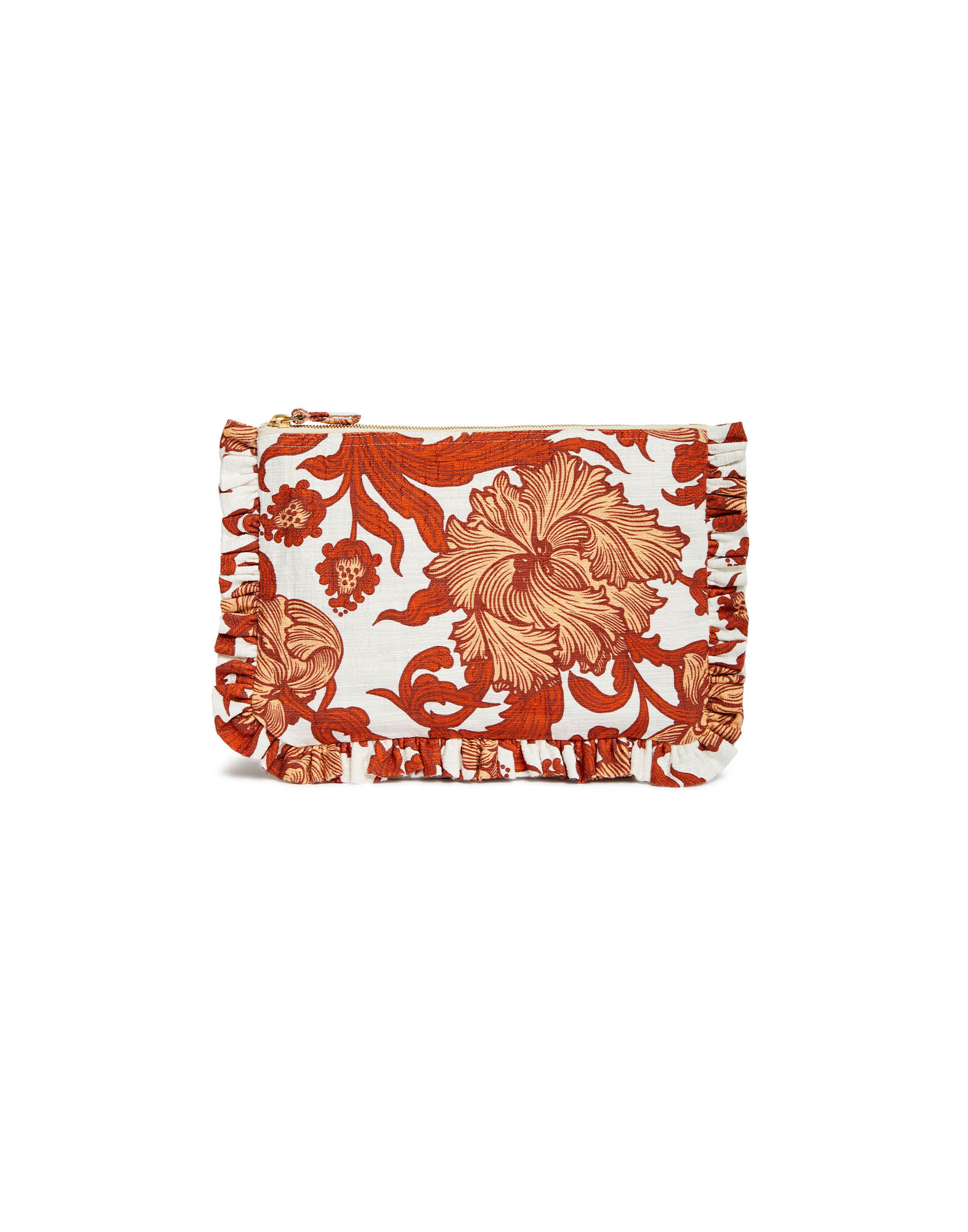 La DoubleJ Hand Pochette Reef White BAG0059COT005REE01WH01