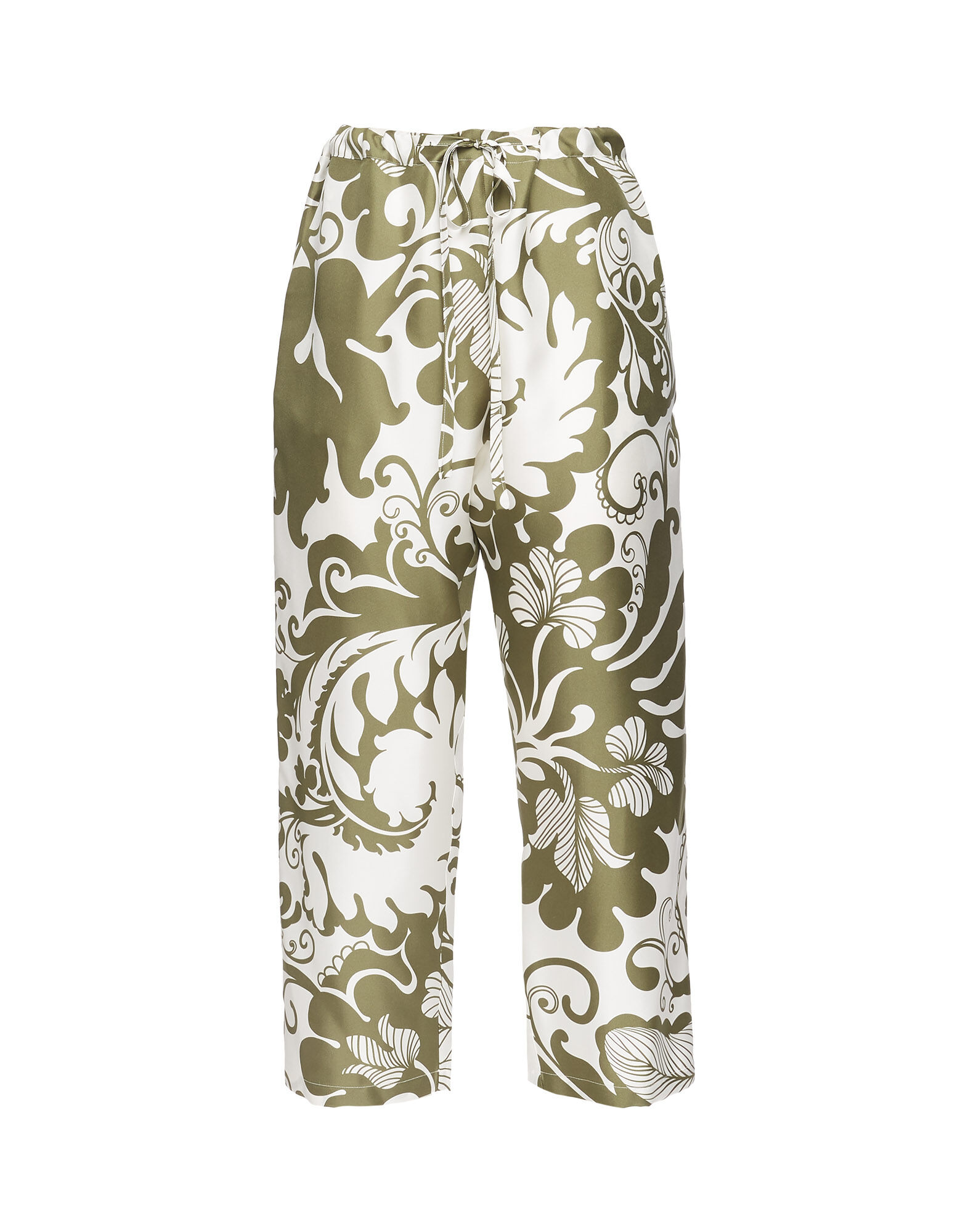 La DoubleJ Drawstring Pants Marea Olive TRO0053SIL001MRE0006