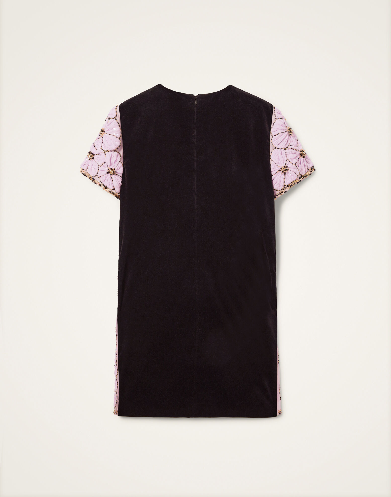 La DoubleJ Mini Swing Dress Solid Lilac DRE0973EMB110CAM01PU02