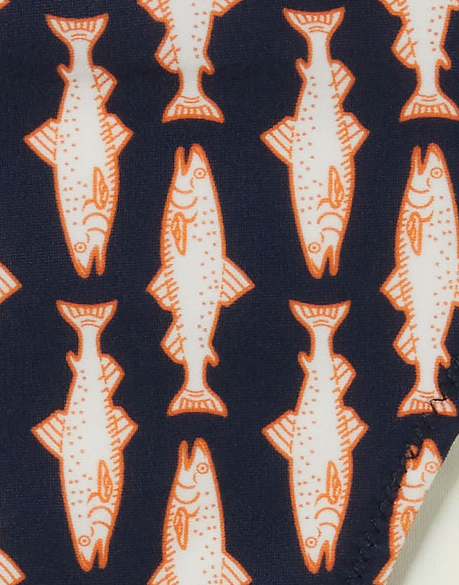 La DoubleJ String Bikini Bottom Pesciolini Blue SWI0004LYC001PES04BU03