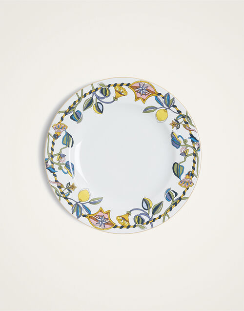 La DoubleJ Dinner Plates Set Of 2 Borboni White DIN0002CER001BRN12WH01