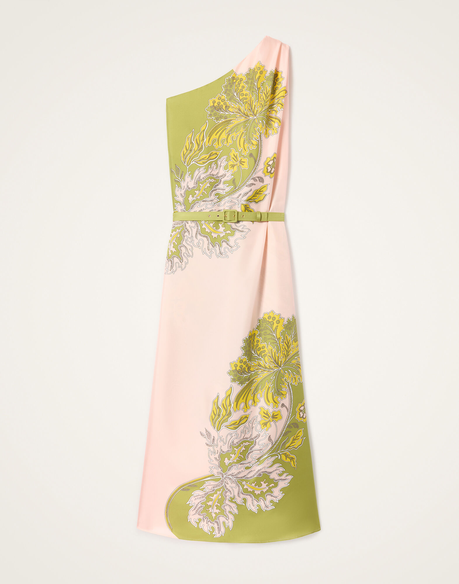 La DoubleJ Roy Dress Swathe Plac&eacute;e Pink DRE0304SIL006SWA03PI01