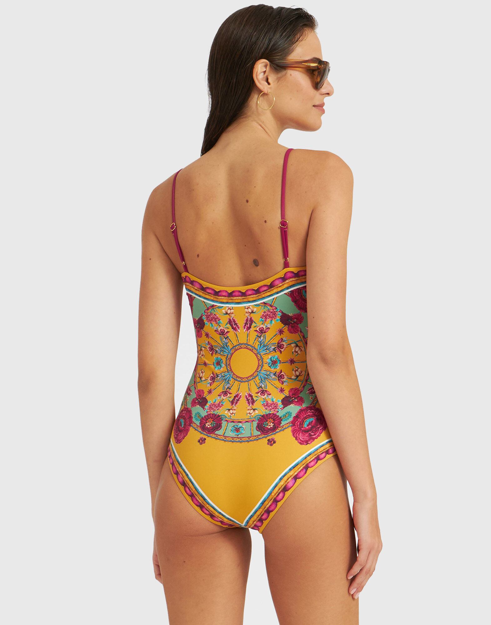 La DoubleJ Elle Swimsuit Zodiac Plac&eacute;e Marigold SWI0055LYC006ZOD01OR05