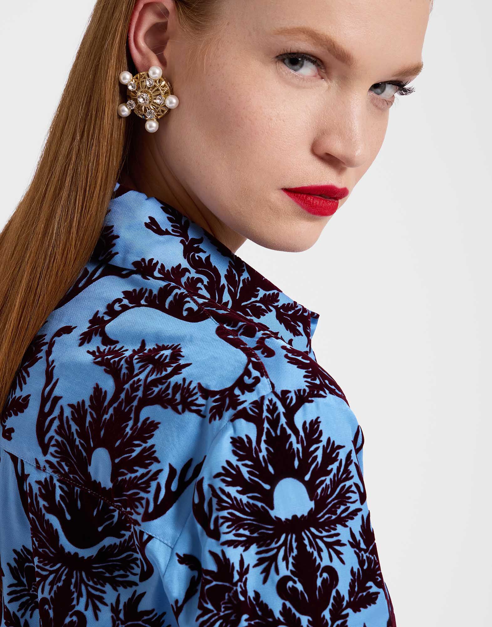 La DoubleJ Corsini Earrings Solid Gold EAR0044POL009SOLIDYE05