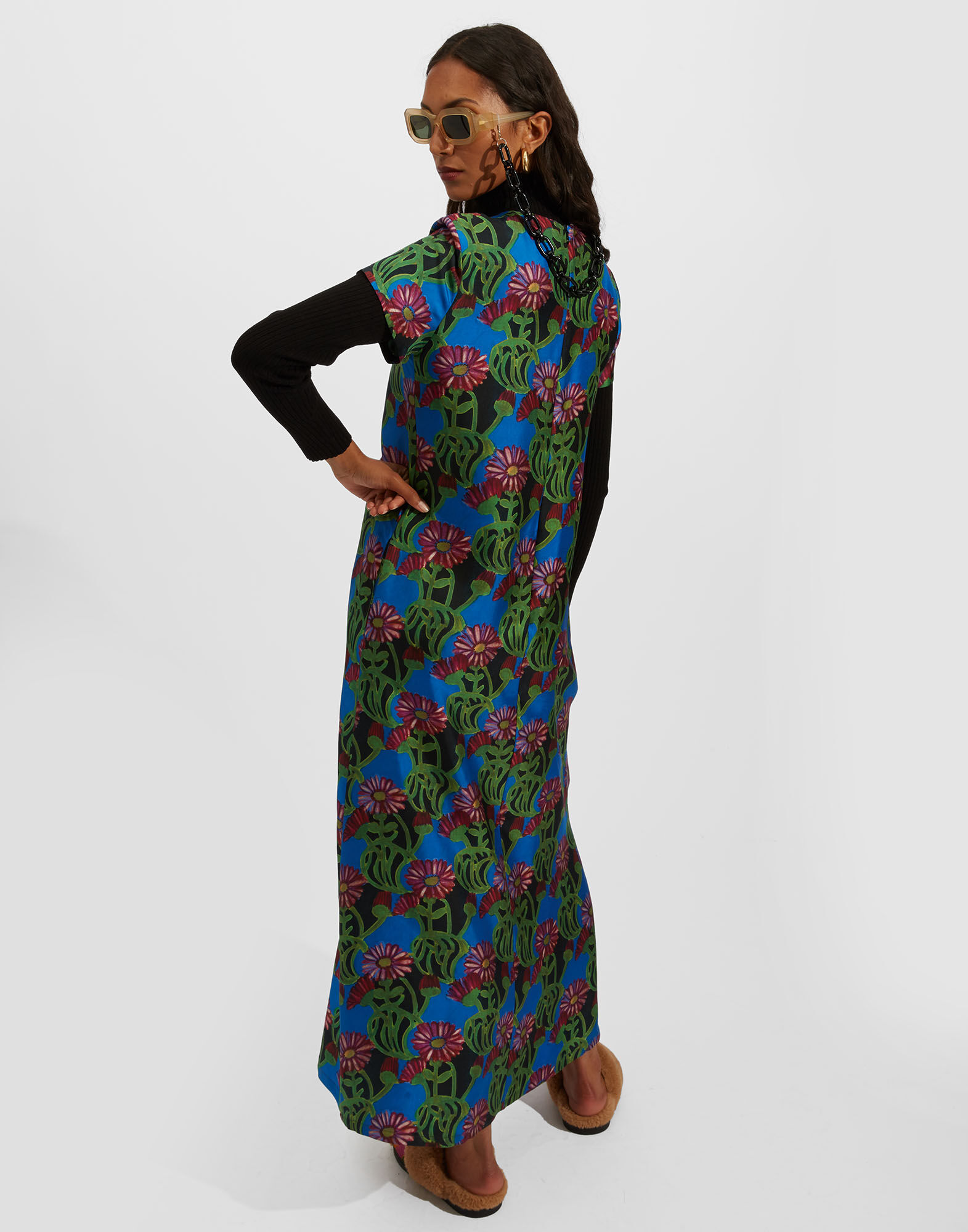 La DoubleJ Swing Dress Gerber DRE0001SIL001GER0001