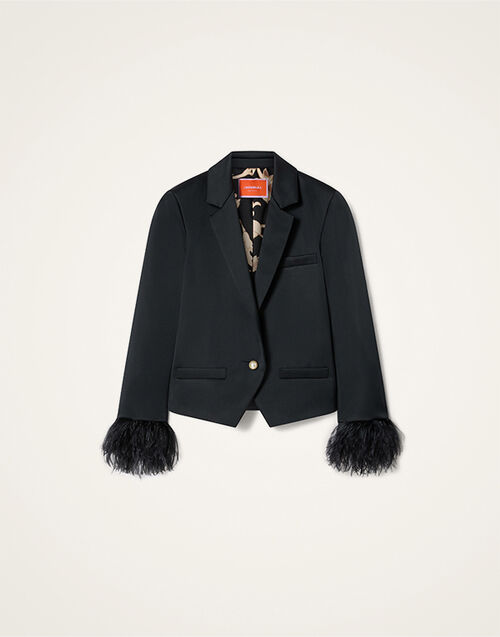 La DoubleJ Luckycharm Jacket Solid Black JAC0208DUC002SOLIDBL01