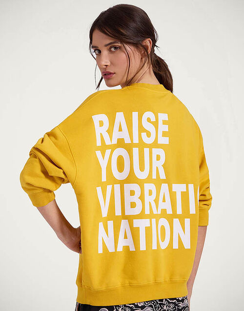 La DoubleJ Off Court Sweatshirt Solid Dark Yellow SWE0035JER054SOLIDYE03