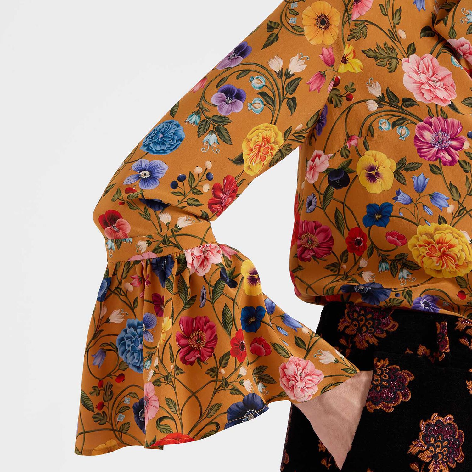 La Doublej Happy Wrist Top In Botticelli Rust