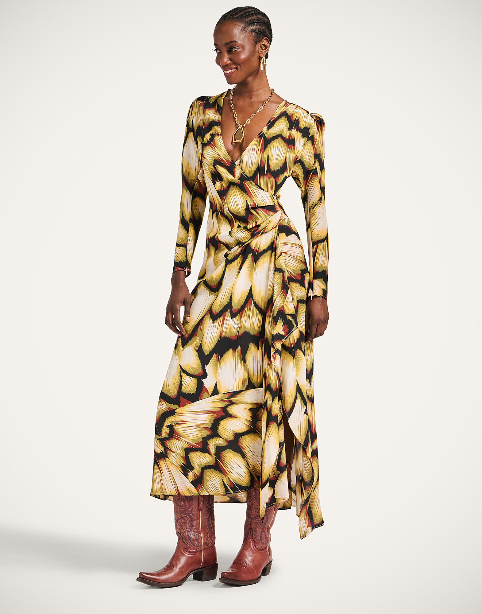 La DoubleJ Femme Dress Monarch Black DRE0960CRE001MNR01BL01