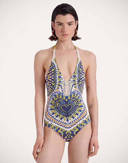 La DoubleJ Sexy Swimsuit Chakra Placée Multicolor SWI0091LYC006CHA05MU01