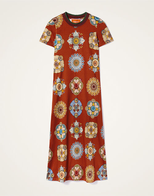 La DoubleJ Sporty Swing Dress Nucleus Rust DRE0247JER002NUC01OR04