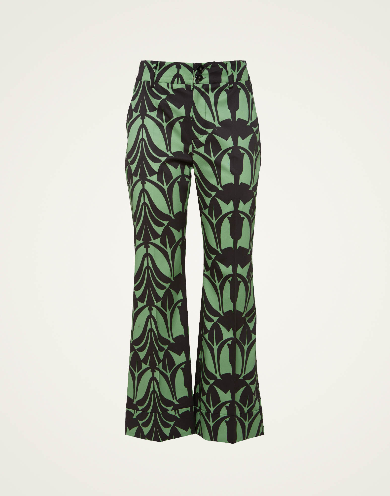 La DoubleJ Hendrix Pants Papyrus Green TRO0014COT006PAY01GR02