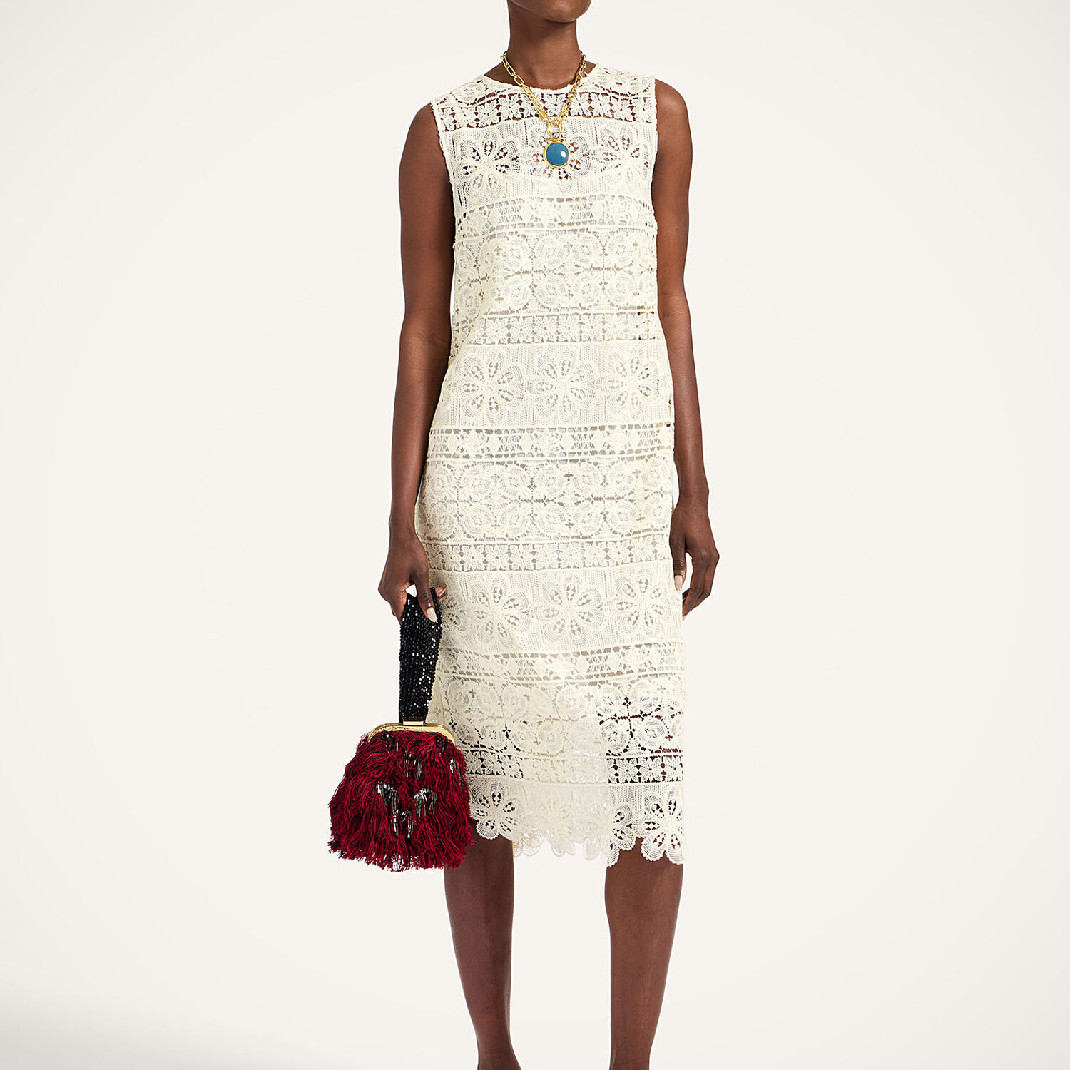 La Double J Column Dress