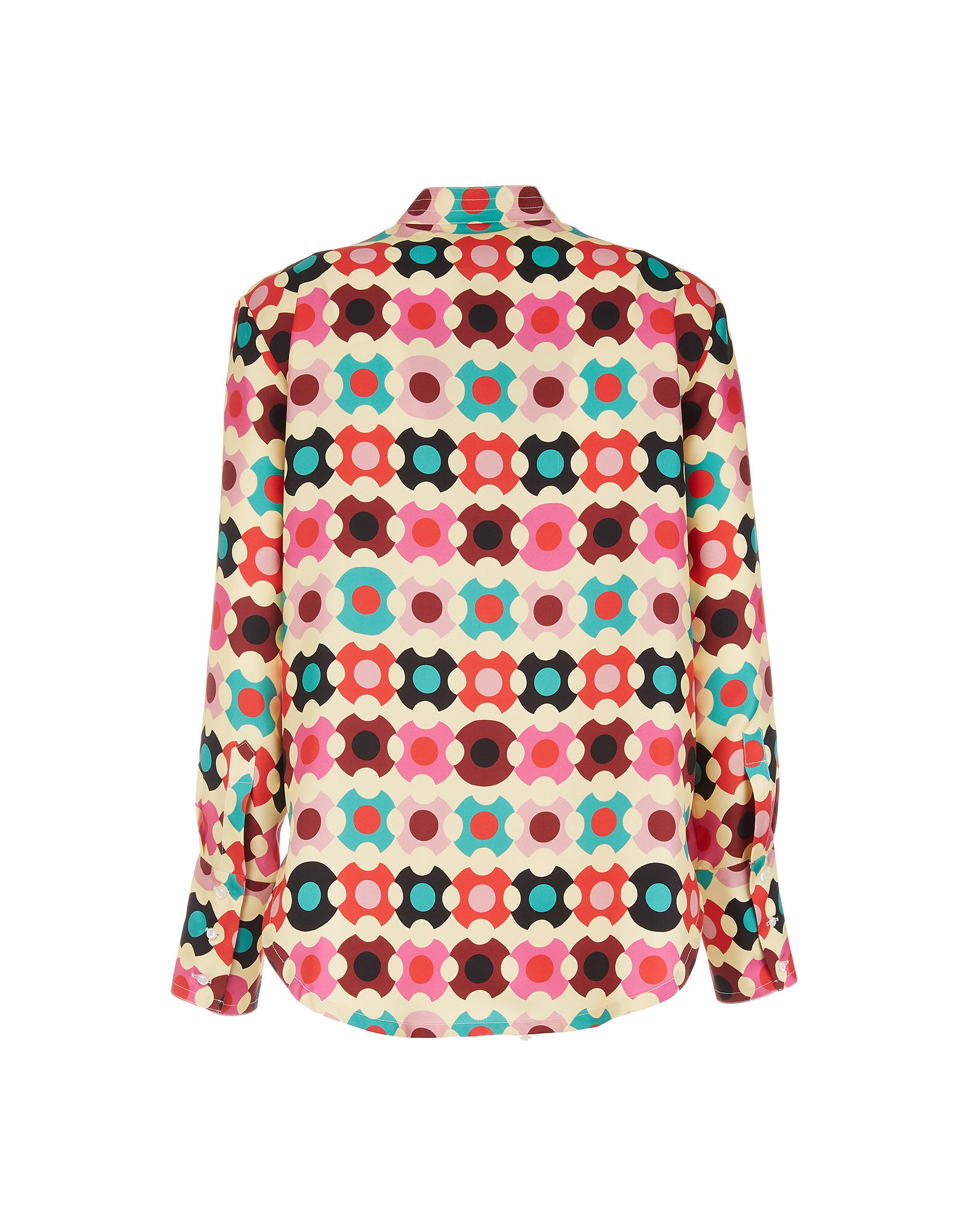 LaDoubleJ Portofino Shirt Groovy Dot Giallo SHI0046SIL001GRO0003