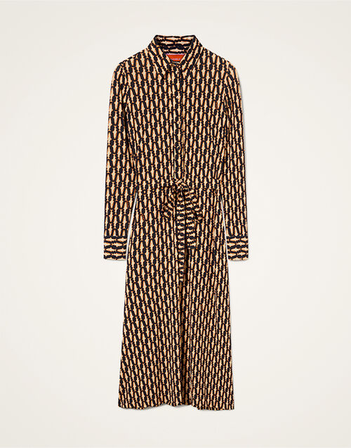 La DoubleJ Perry Street Dress Pesciolini Blue DRE0908JER027PES04BU03