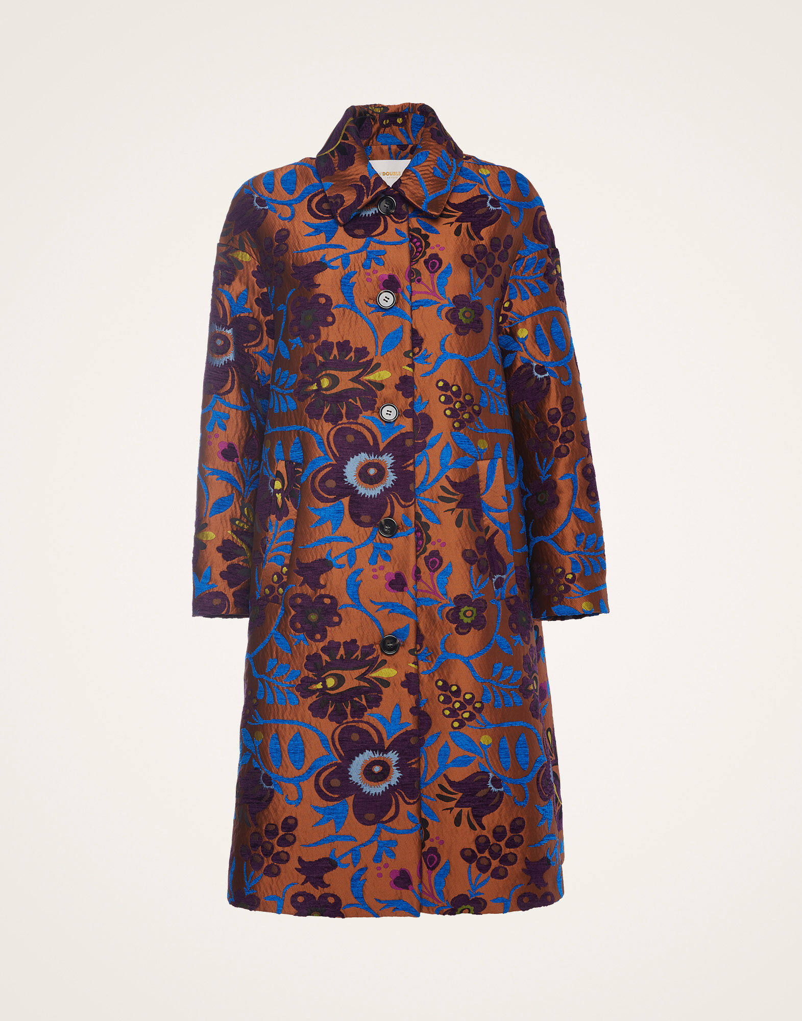 LaDoubleJ Boxy Coat Jacquard Selva JAC0014JAC025SEL0003