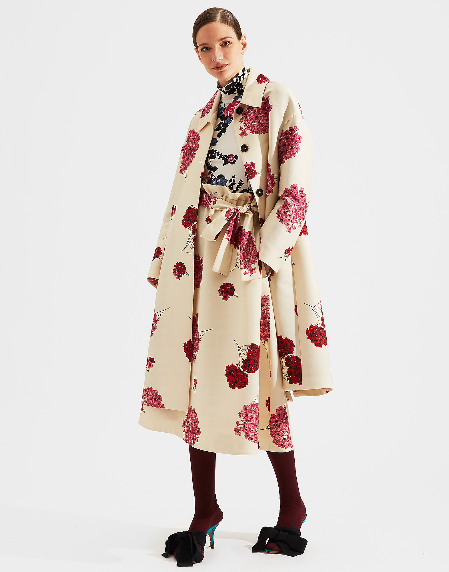 LaDoubleJ Turtleneck Winter Rose SHI0030JER005WTR0001