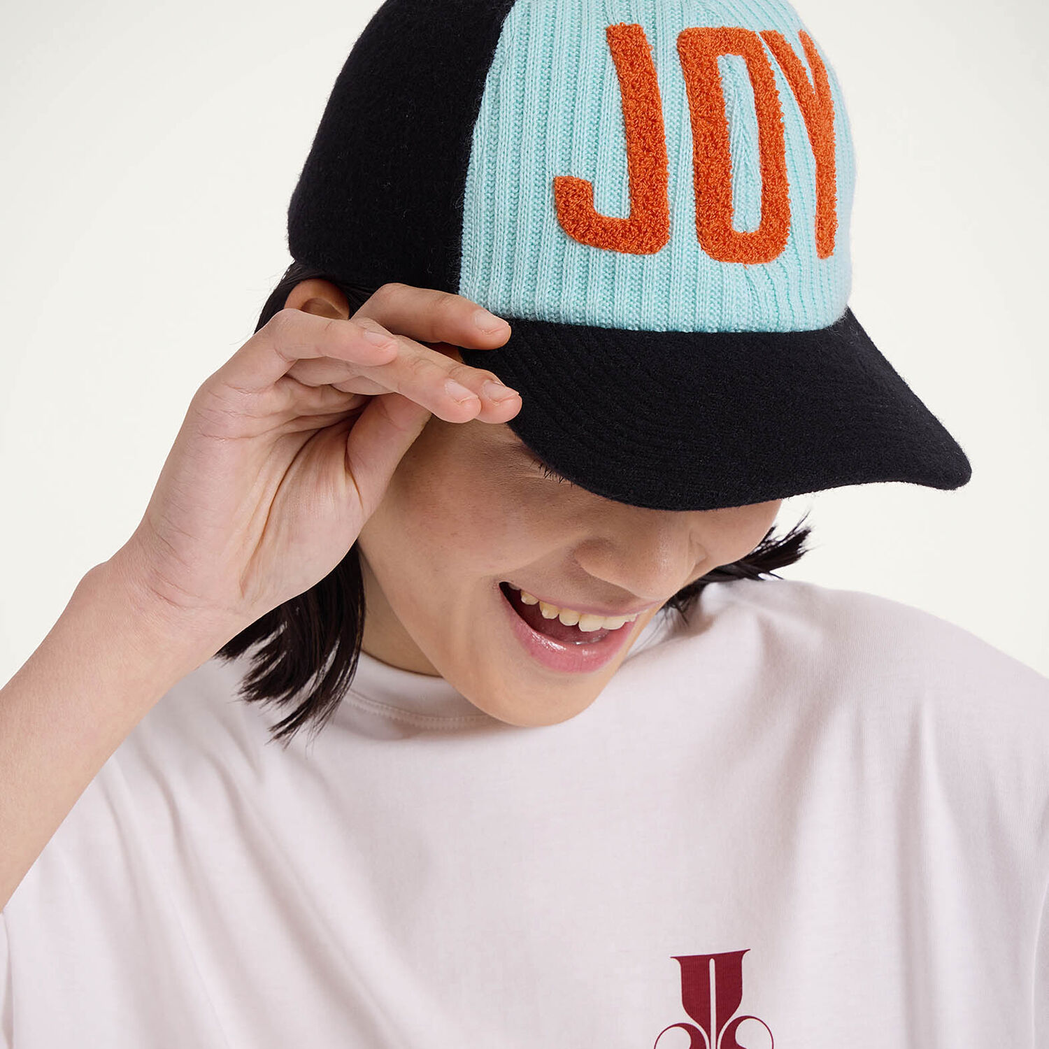 La Doublej Babeball Cap In Solid Acquamarine