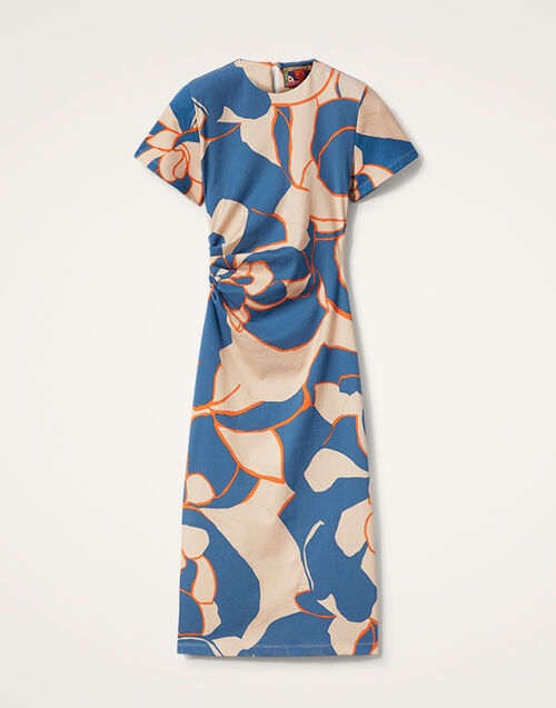 La DoubleJ Lela Dress Dea Dahlia Blue Petrol DRE0843JER043MGN01BU05