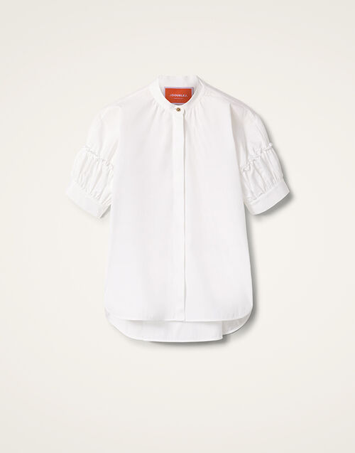 La DoubleJ Grace Shirt Solid White SHI0123COT064SOLIDWH01