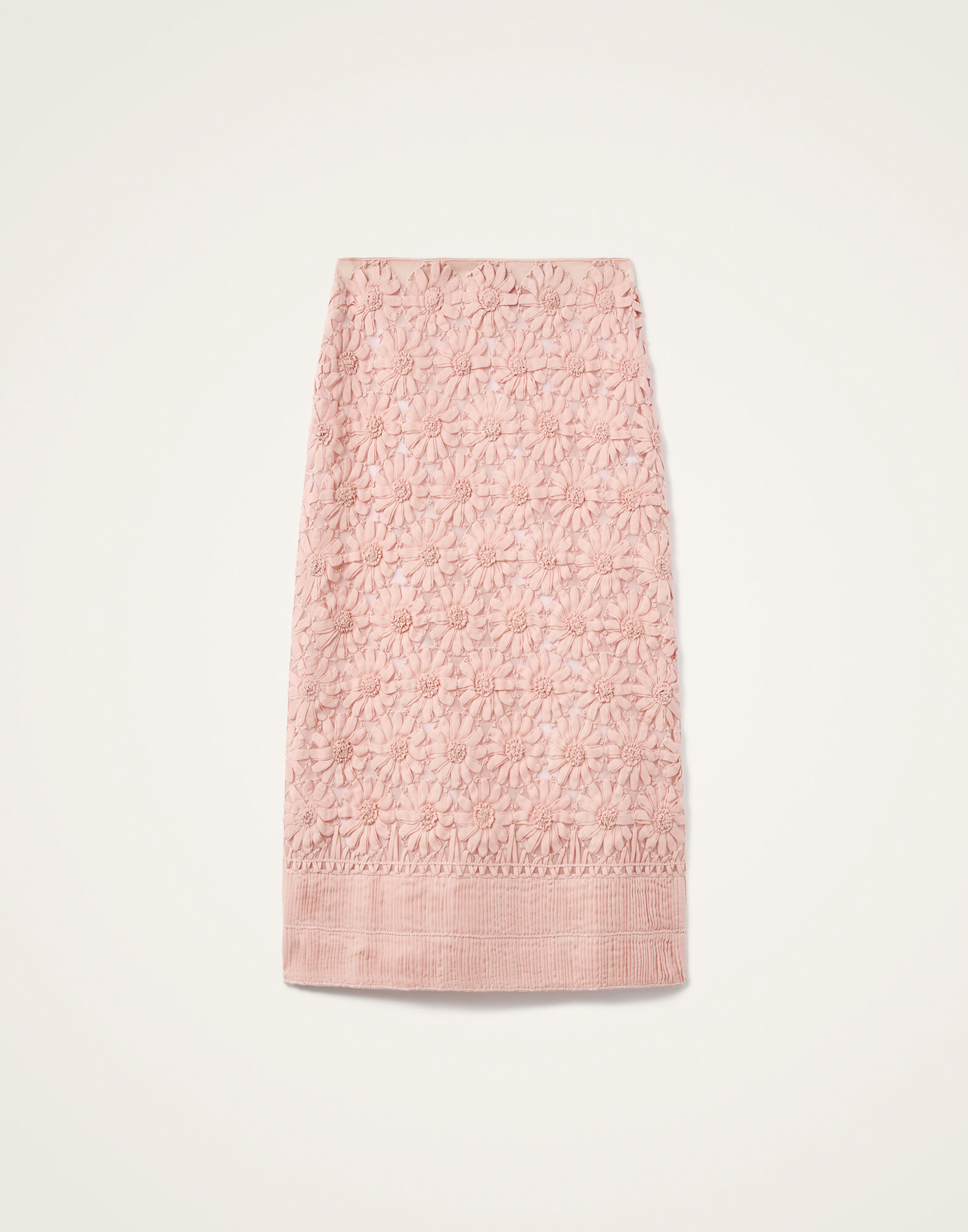La DoubleJ Pencil Skirt Solid Pink SKI0159COT070SOLIDPI01