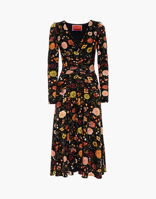 La DoubleJ Vaudeville Dress Botticelli Black DRE0772VEL006CEL01BL01