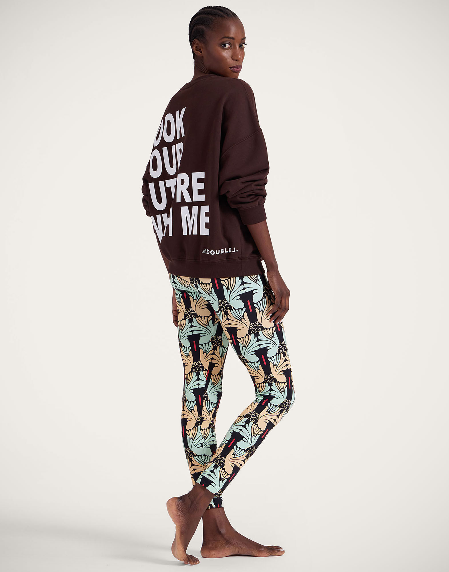 La DoubleJ Magica Leggings Ali Micro Yellow TRO0144JER049WIG13YE02