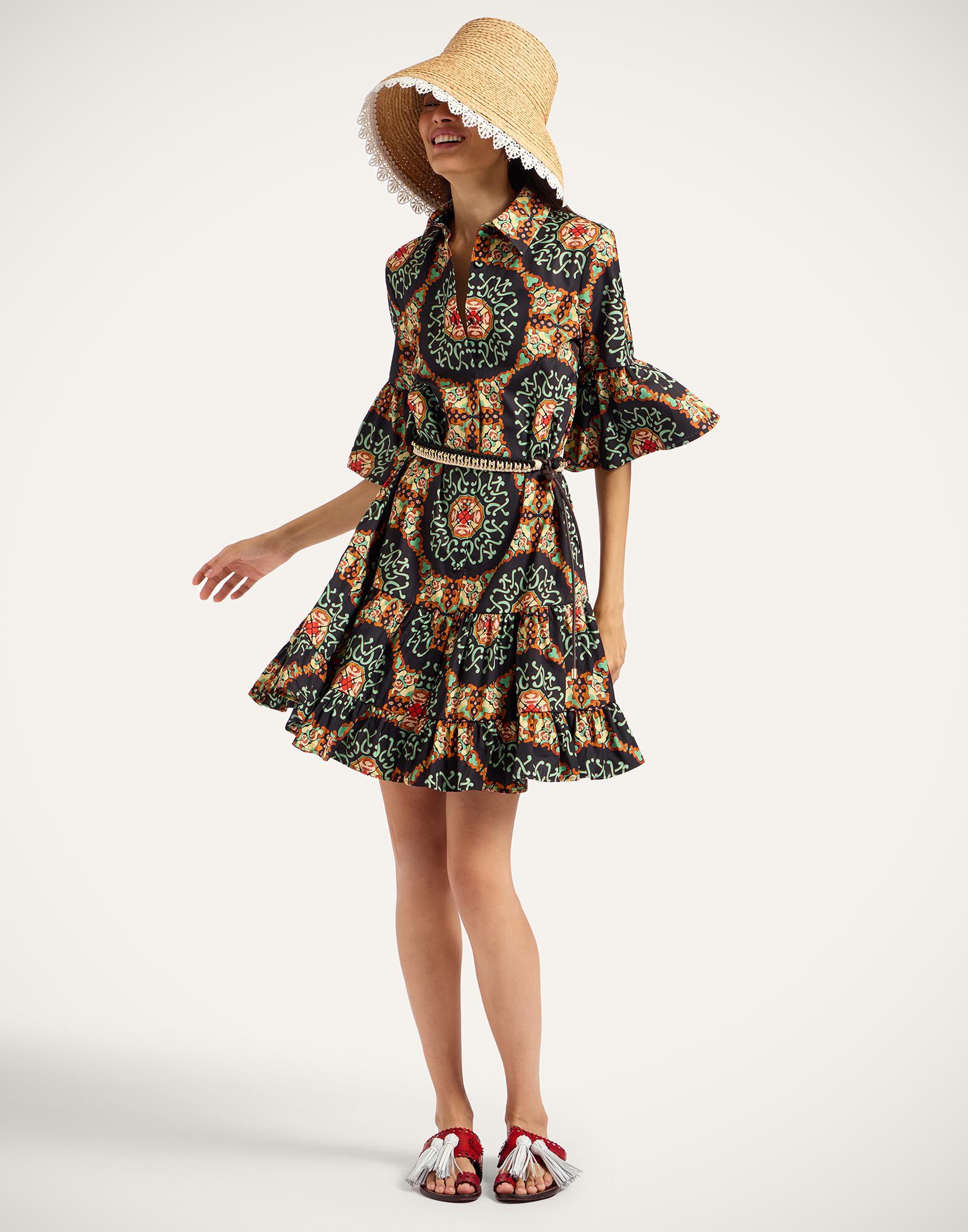 La DoubleJ Choux Dress Ballata Black DRE0193COT039BAL01BL01