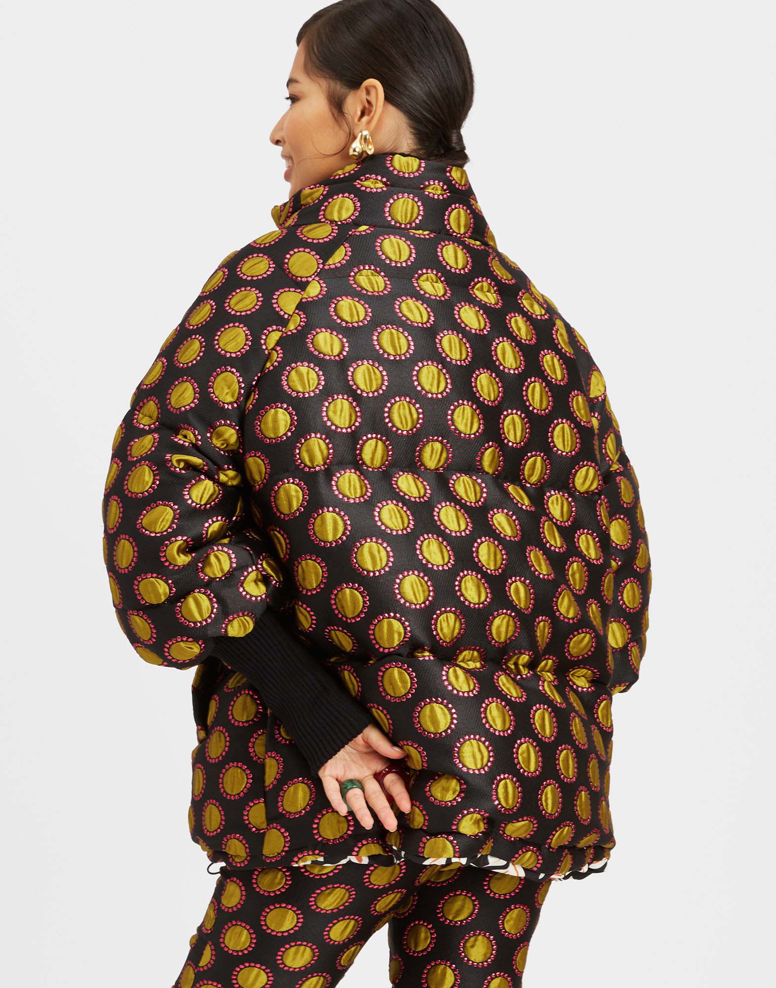 La DoubleJ St. Moritz Reversible Jacket Winter Sun Black DOW0003JCQ060WSU01BL01