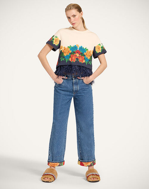 La DoubleJ Better Than Your Boyfriend's Jeans Solid Indigo TRO0200DEN016SOLIDBU15