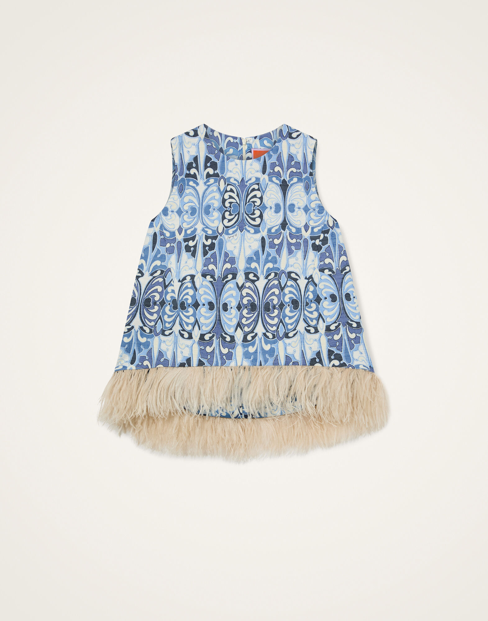La DoubleJ La Scala Top Cocoon Blue TOP0013COT005COC01BU03