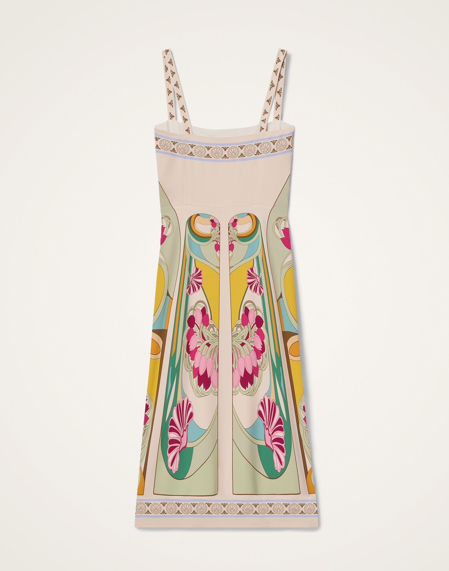 La DoubleJ Buy Me A Martini Dress Tulip Plac&eacute;e Green DRE0673VIS011TUL07GR02