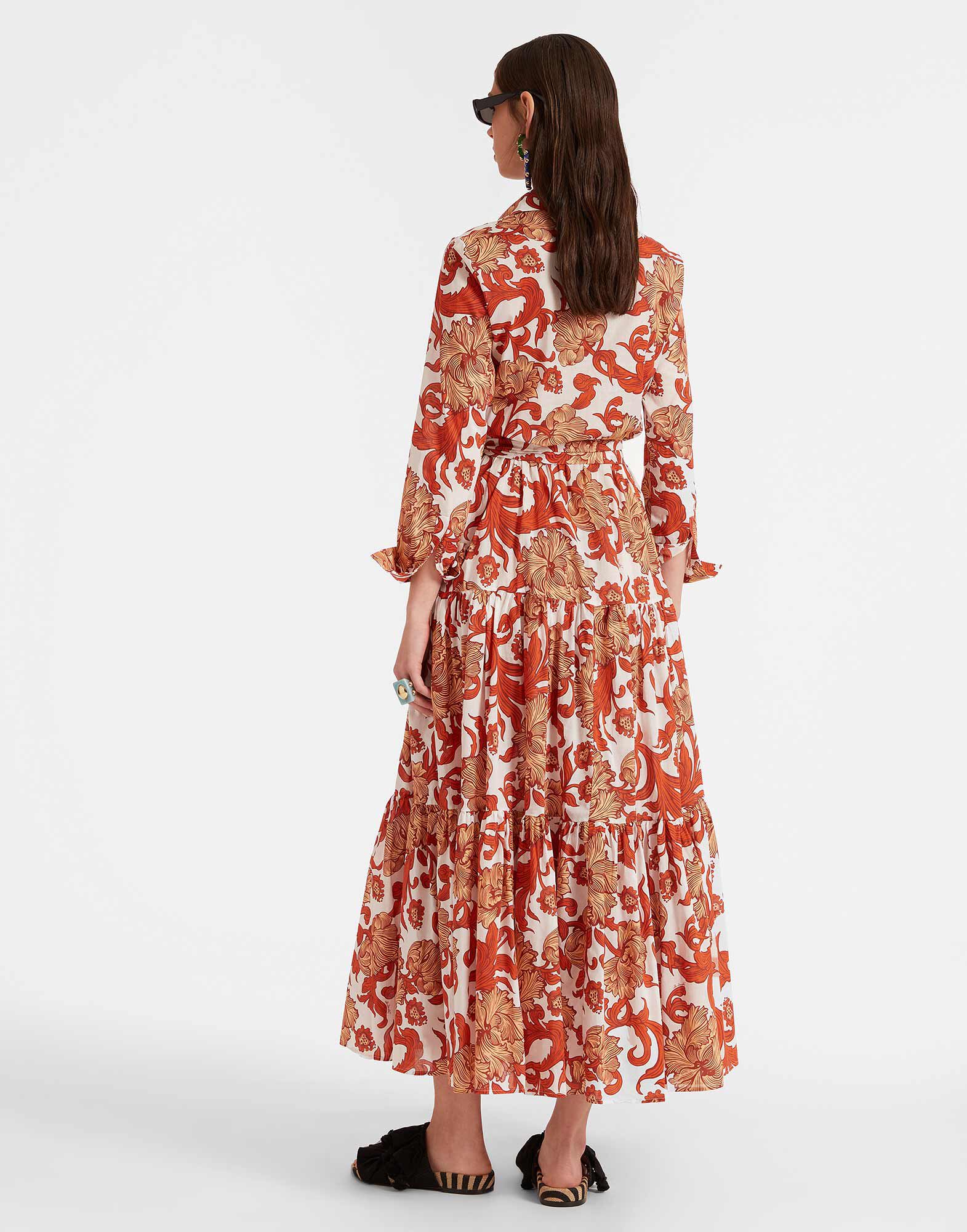 La DoubleJ Bellini Dress Reef White DRE0016COT003REE01WH01