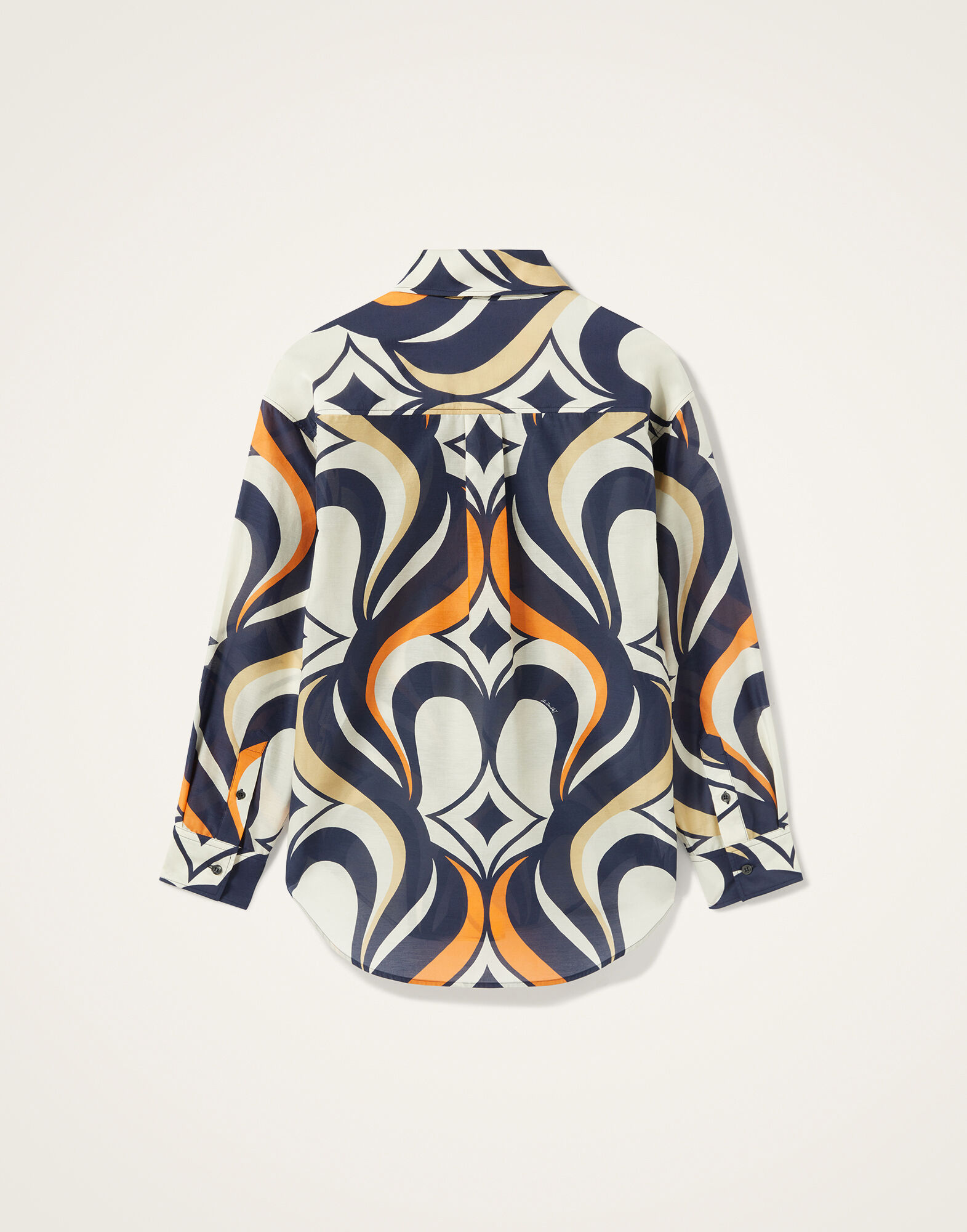 La DoubleJ Better Than Your Boyfriend's Shirt Jive Macro White SHI0133SIL010JIV04WH01