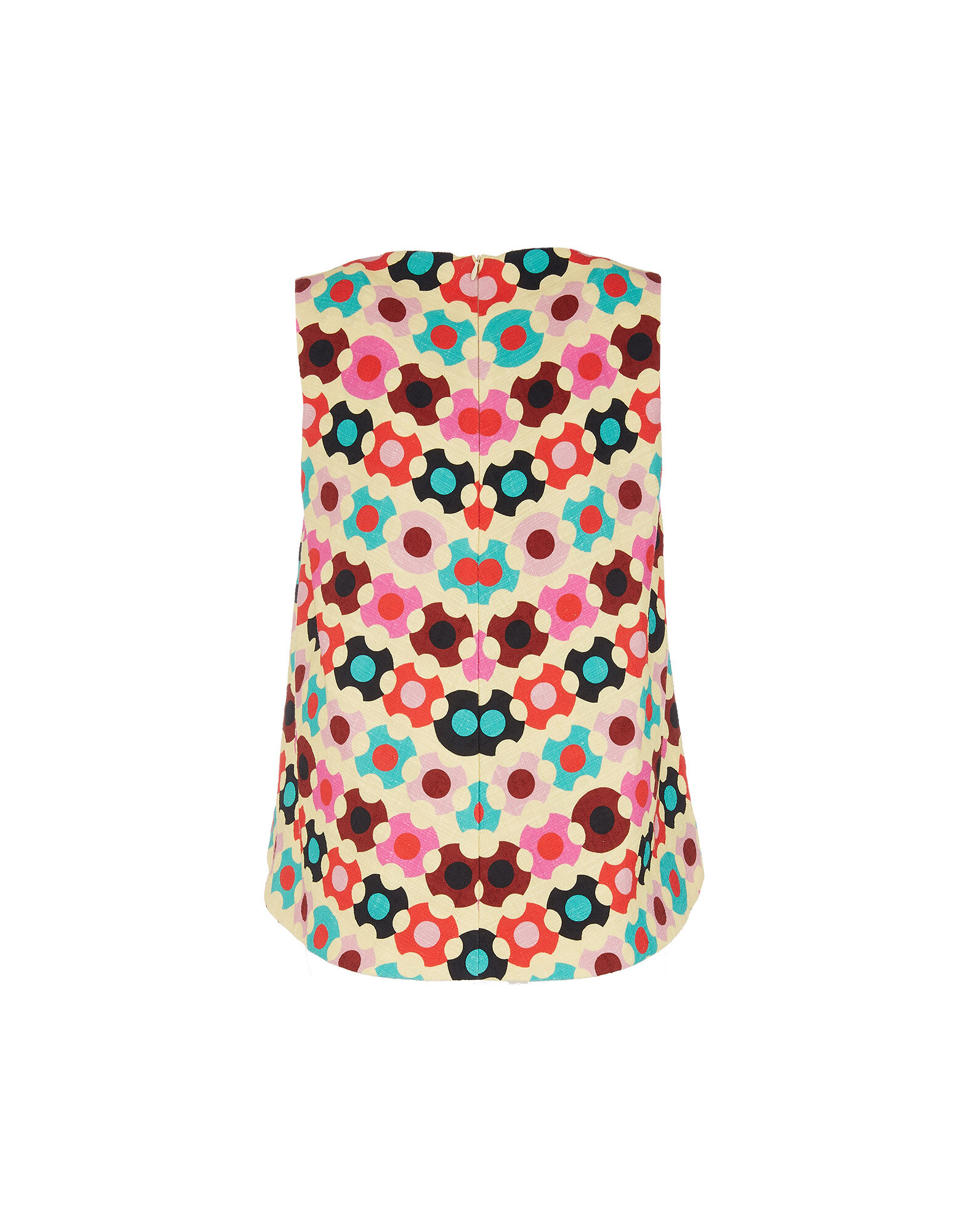 La DoubleJ La Scala Top Groovy Dot Giallo TOP0016COT005GRO0003