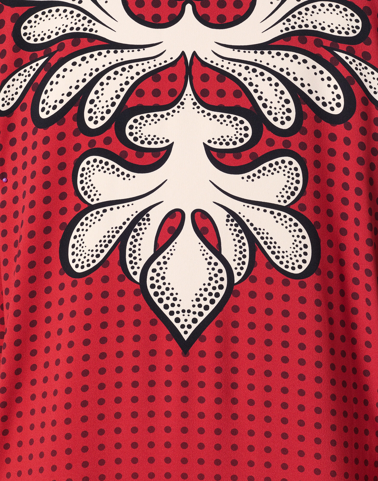 La DoubleJ Halle Dress Herald Plac&eacute;e Red DRE0444VIS011ALD02RE01