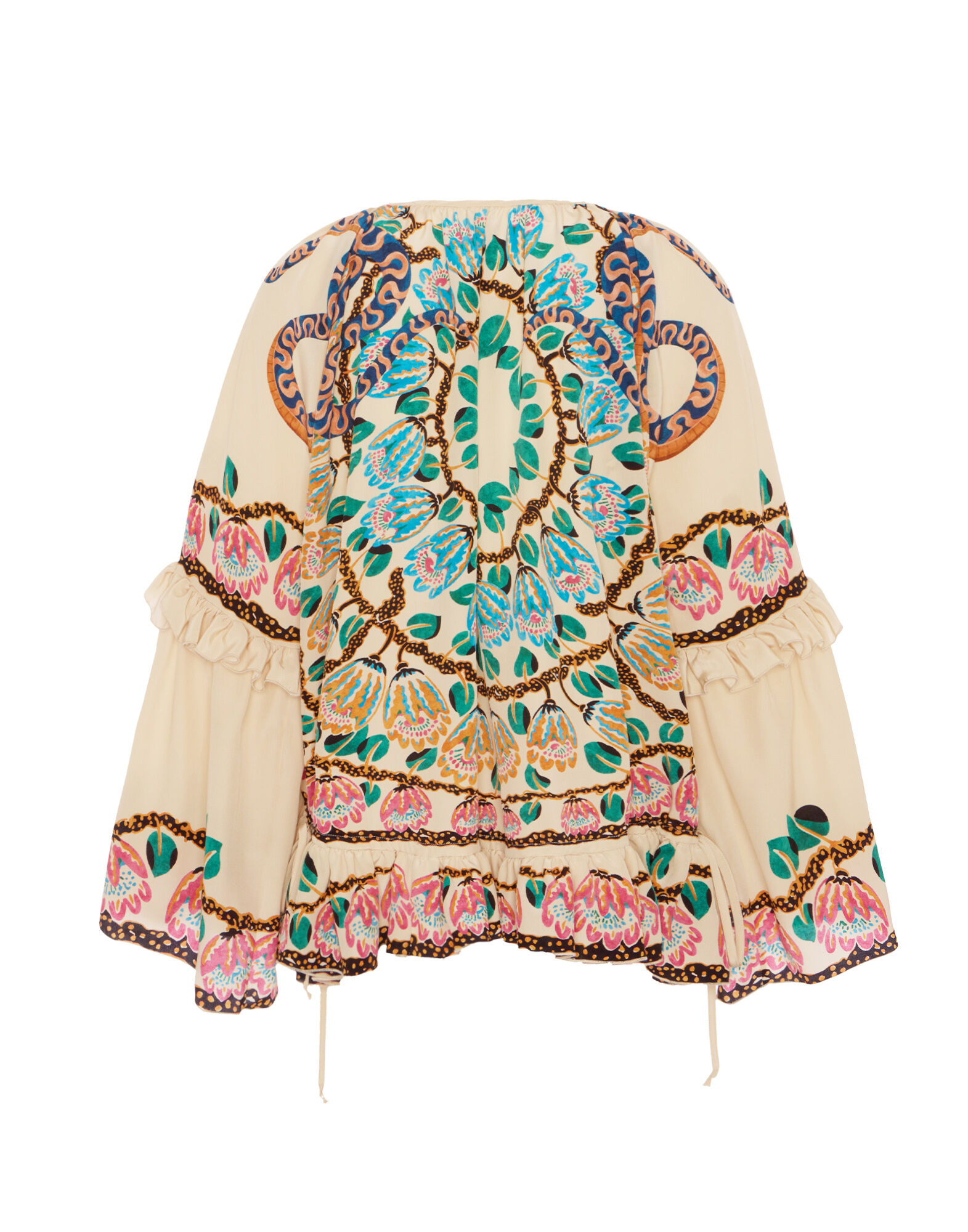 La DoubleJ Boho Blouse Eve Ecru TOP0132CRE005EEC01BR05