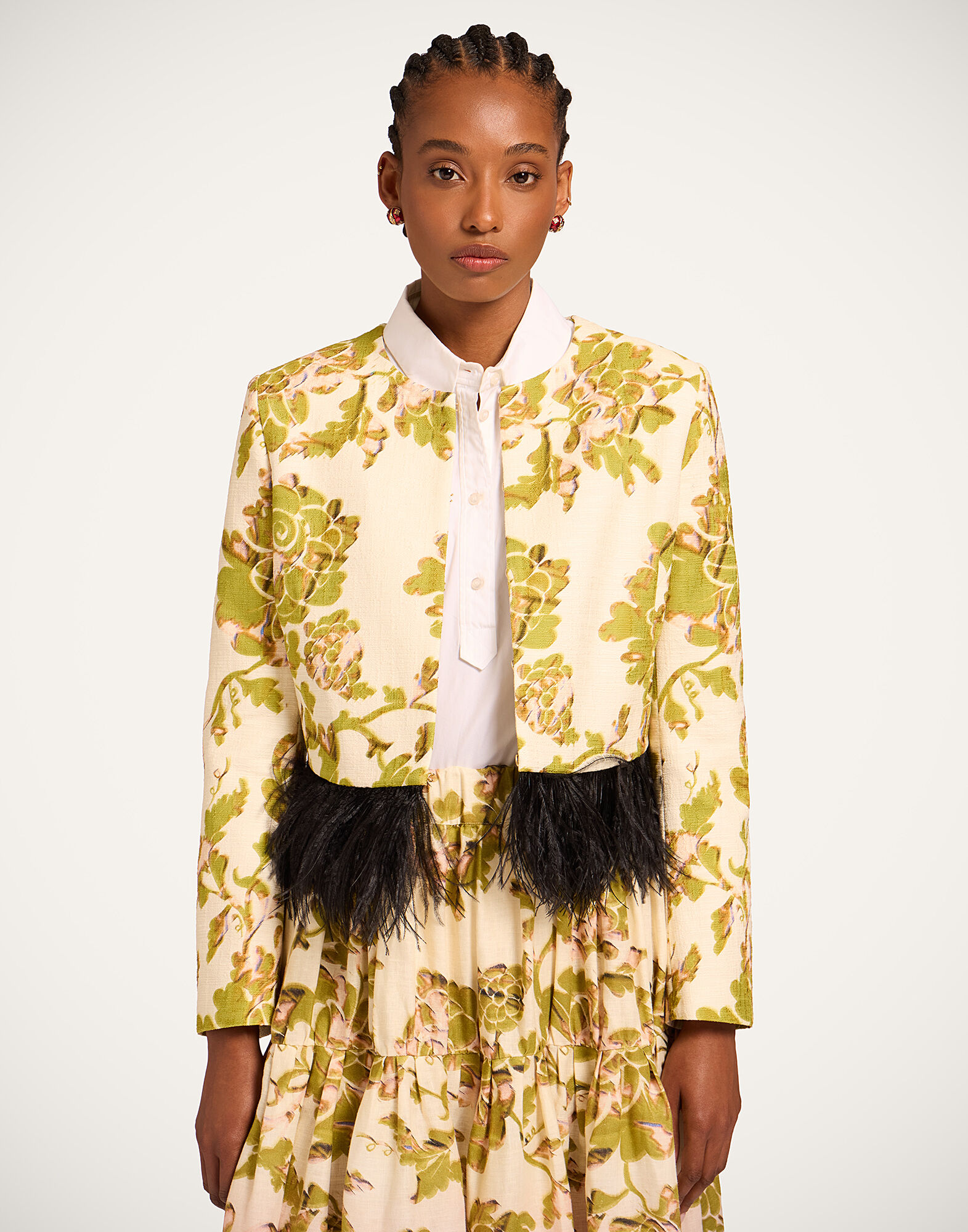 La DoubleJ Bijoux Jacket Oasis Green JAC0196COT005OAS01GR02