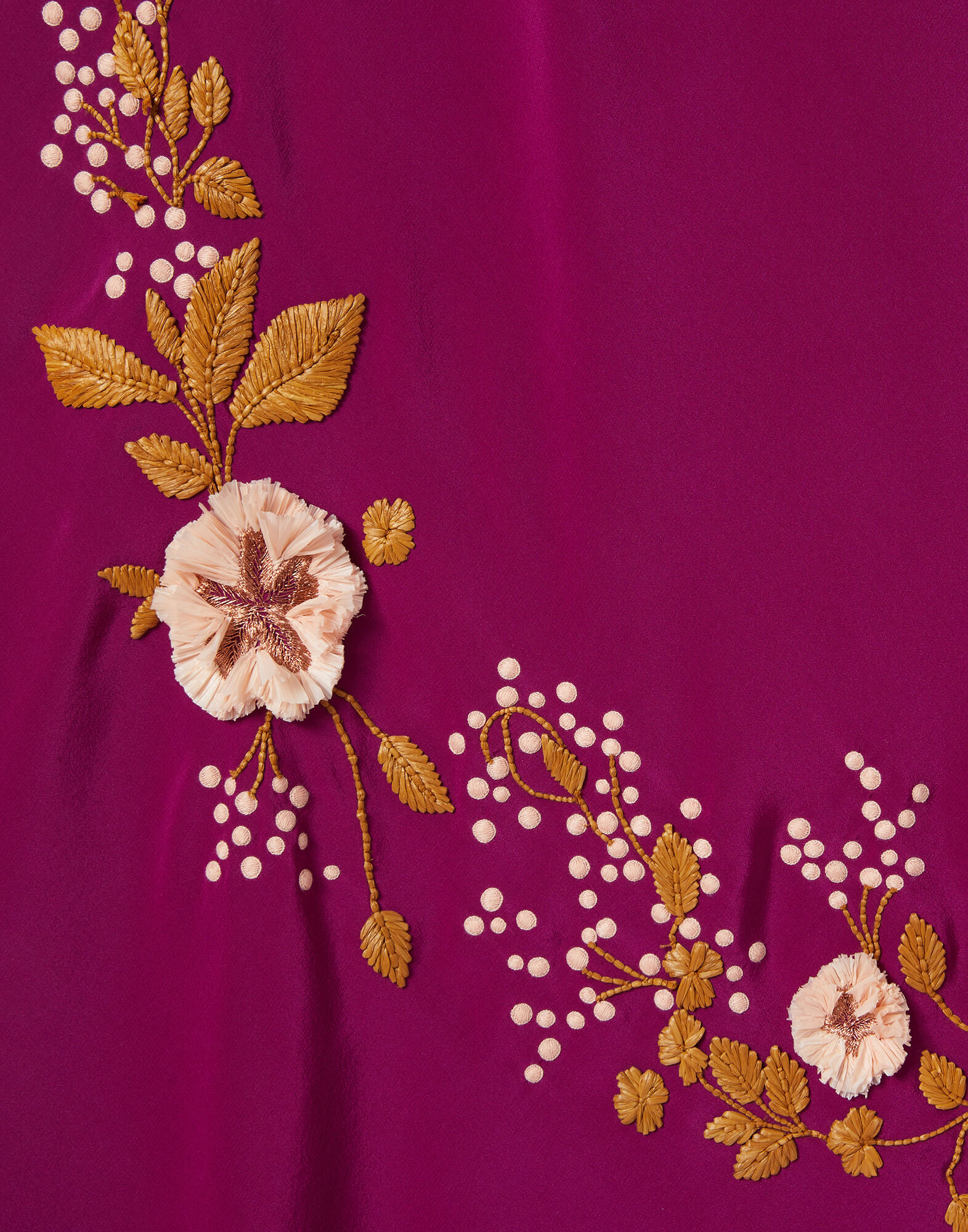 La DoubleJ Marlene Dress Solid Purple DRE0891CRE001SOLIDPU01